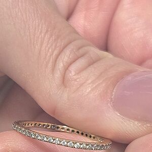 Size 7-8  Plated Ring